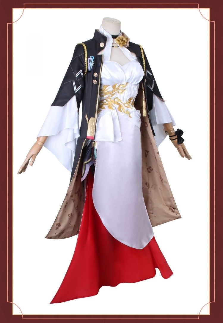 Honkai Star Rail Himeko Cosplay Costume Full Set Moecosplay Honkai Star Rail Himeko Cosplay Costume Full Set Moecosplay