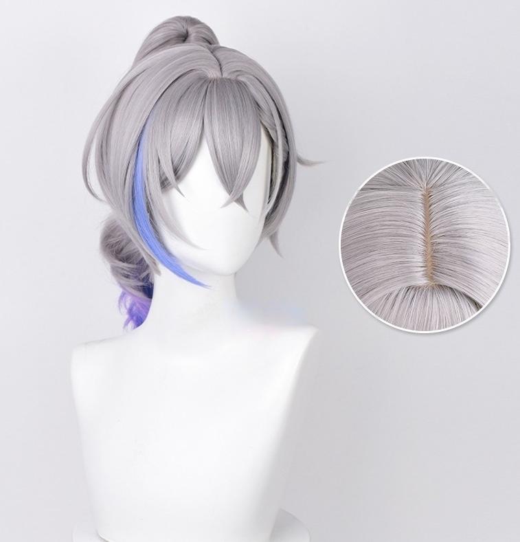 【Honkai: Star Rail】Silver Wolf Cosplay Wig