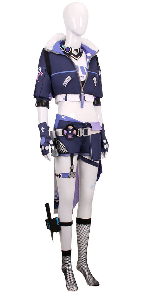 【Honkai: Star Rail】Silver Wolf Cosplay Costume Full Set