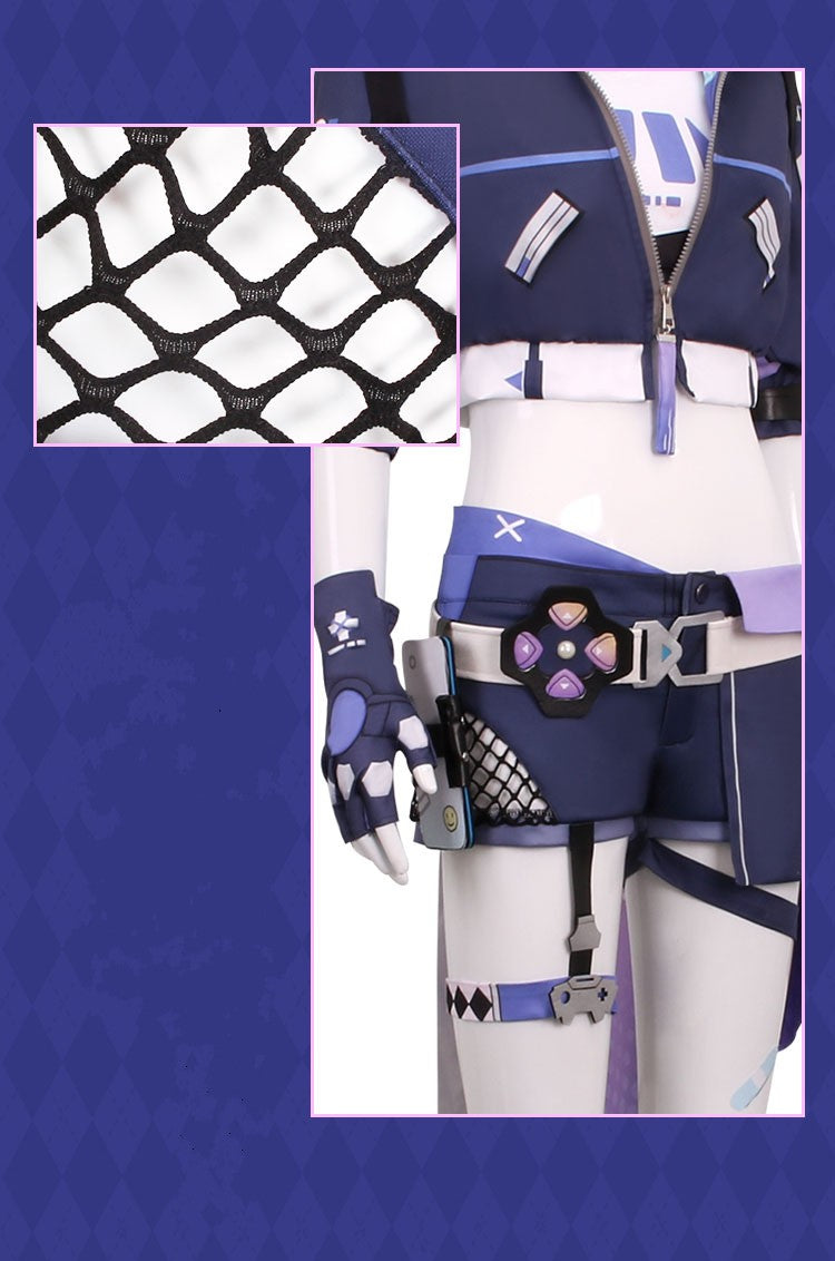 【Honkai: Star Rail】Silver Wolf Cosplay Costume Full Set