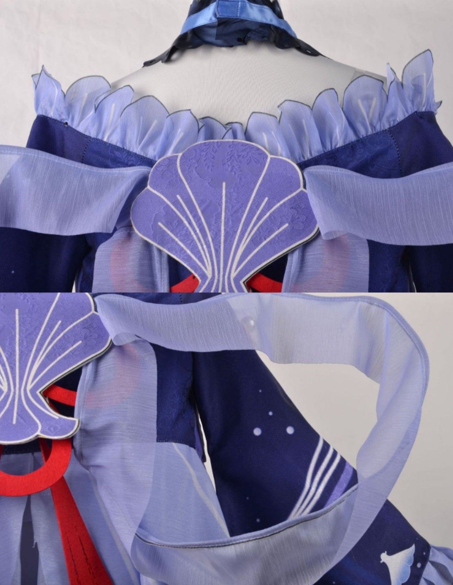 【Genshin Impact】Sangonomiya Kokomi Cosplay Costume Full Set