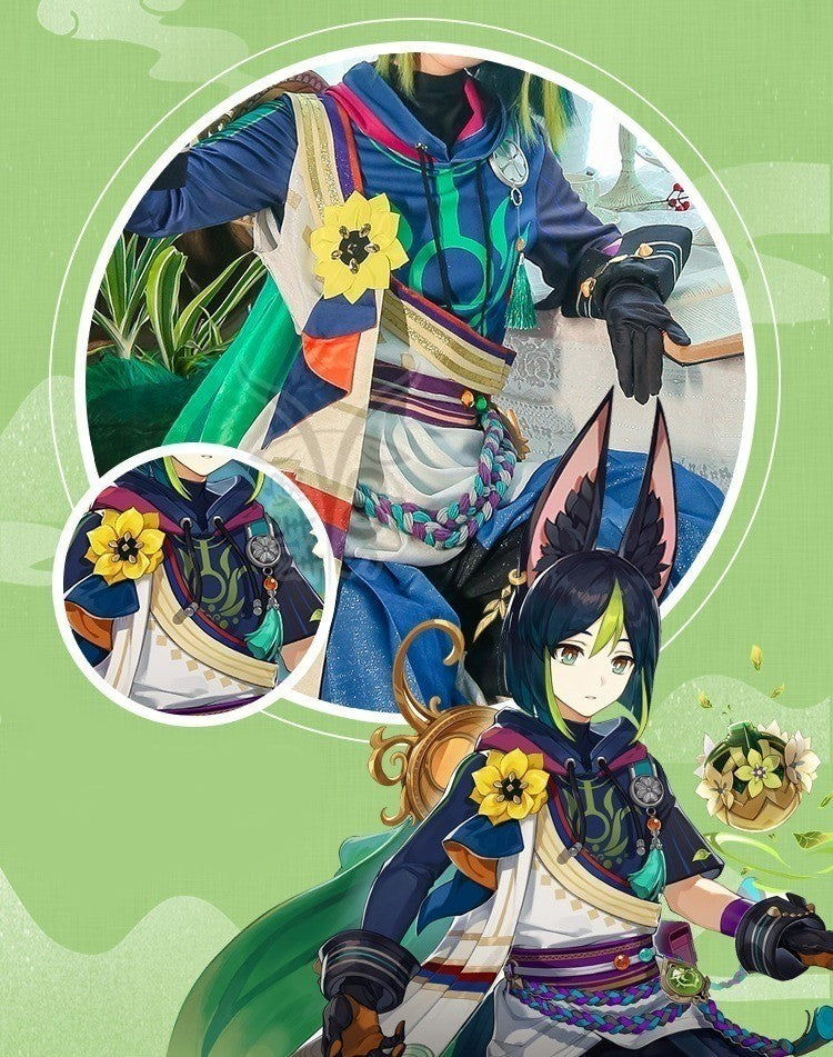 【Genshin Impact】Tighnari Cosplay Costume Full Set (Input Full set sale only)