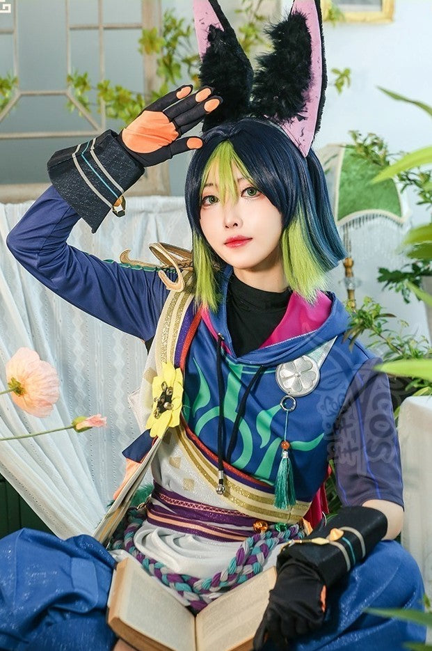 【Genshin Impact】Tighnari Cosplay Costume Full Set (Input Full set sale only)