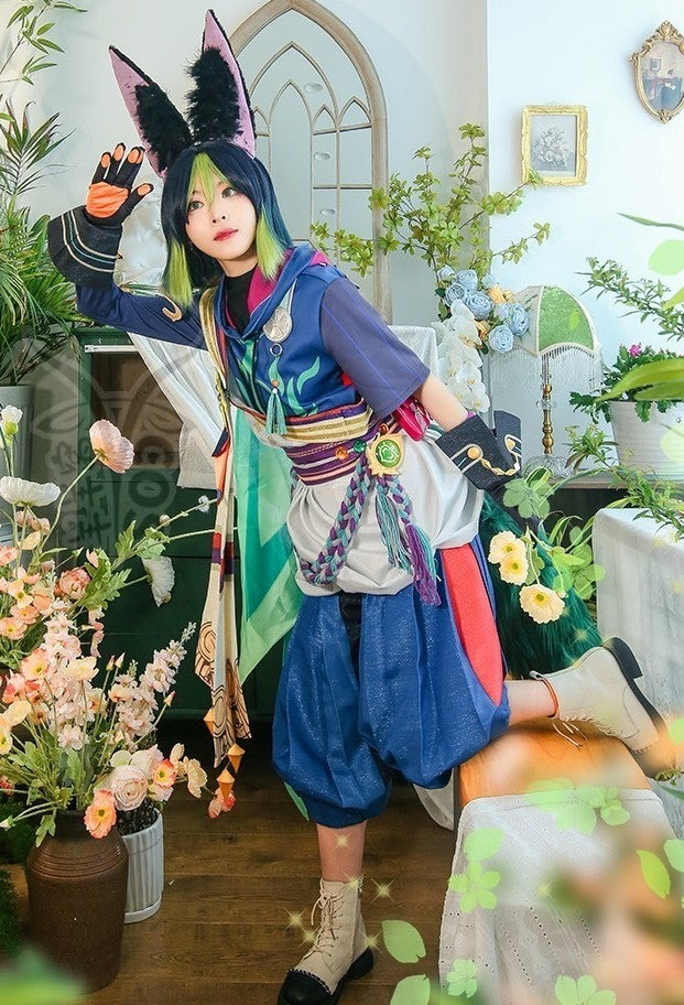 【Genshin Impact】Tighnari Cosplay Costume Full Set (Input Full set sale only)