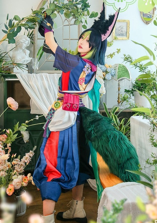 【Genshin Impact】Tighnari Cosplay Costume Full Set (Input Full set sale only)