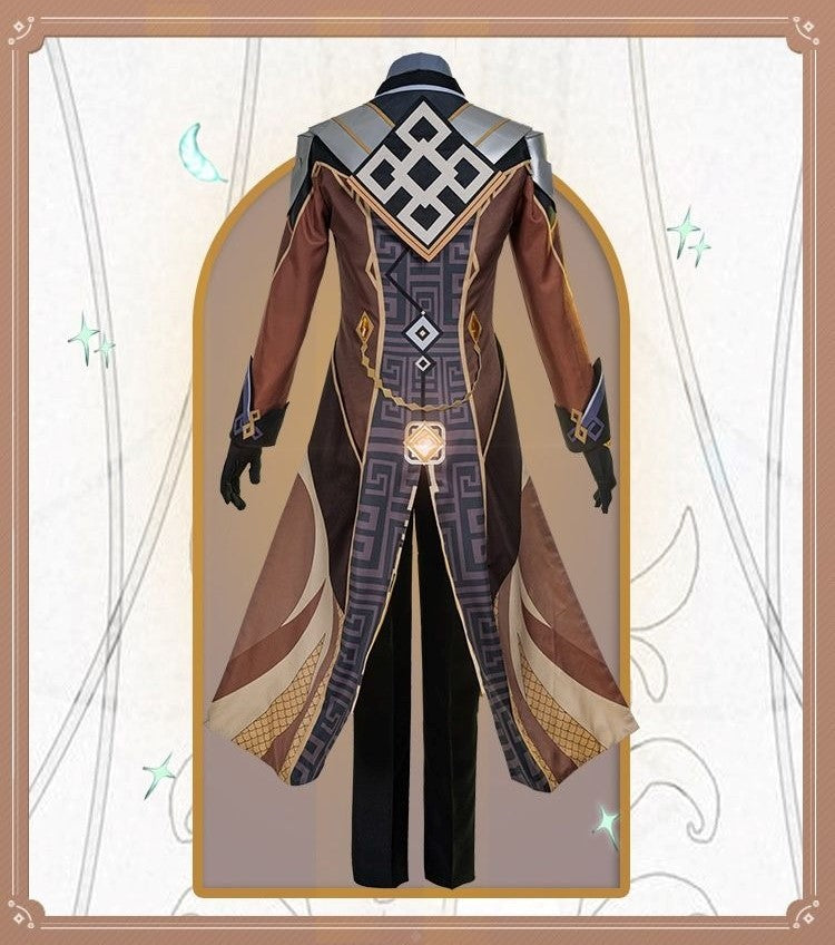 【Genshin Impact】Zhongli Cosplay Costume Full Set