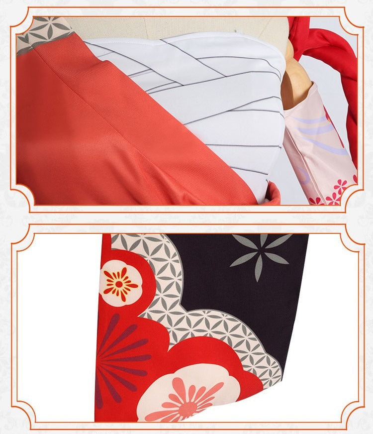 【Genshin Impact】Yoimiya Cosplay Costume Full Set