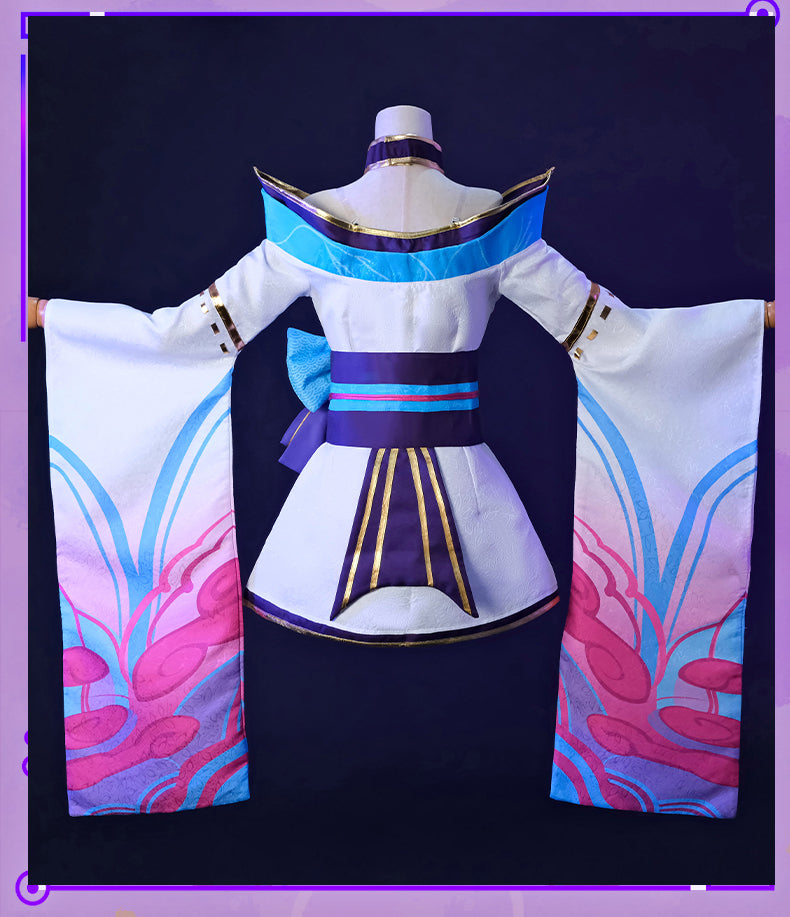 【League of Legends】Spirit Blossom Ahri Cosplay Costume Full Set
