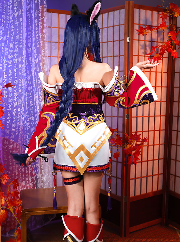 【League of Legends】Ahri Cosplay Costume Full Set