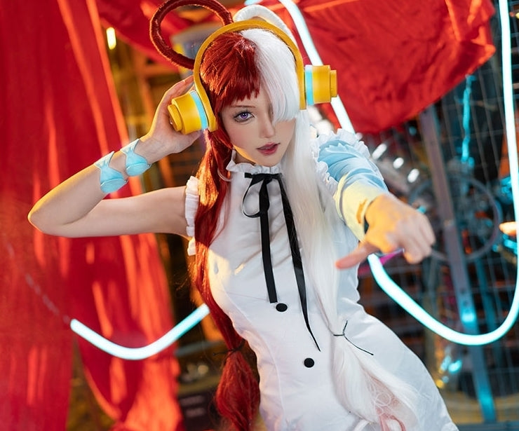 【One Piece】Uta Cosplay Costume Full Set