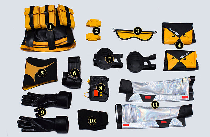 【Zenless Zone Zero】Soldier 11 Cosplay Costume Full Set