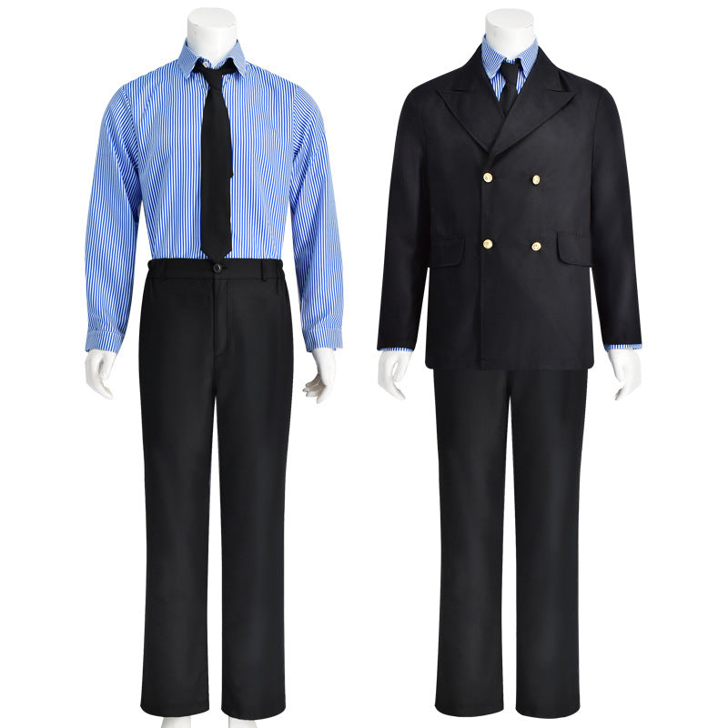 【One Piece】Sanji Cosplay Costume Full Set