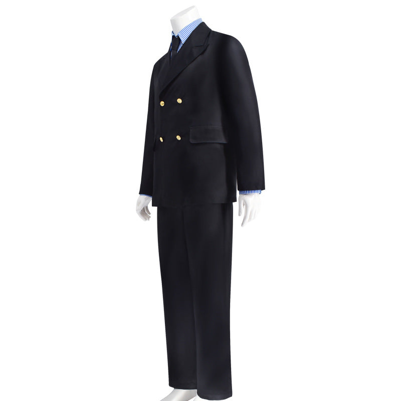 【One Piece】Sanji Cosplay Costume Full Set