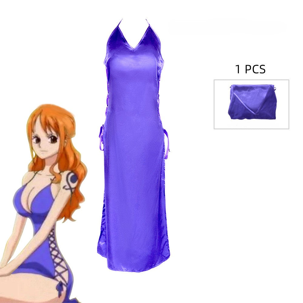 【One Piece】Nami Cosplay Costume Full Set