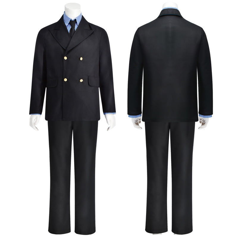 【One Piece】Sanji Cosplay Costume Full Set