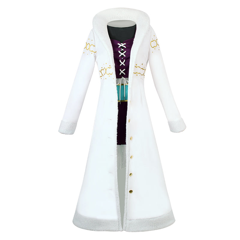 【One Piece】Boa Hankokku Cosplay Costume Full Set