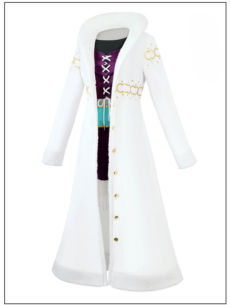 【One Piece】Boa Hankokku Cosplay Costume Full Set