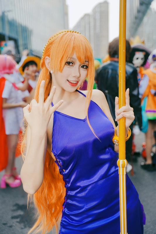 【One Piece】Nami Cosplay Costume Full Set