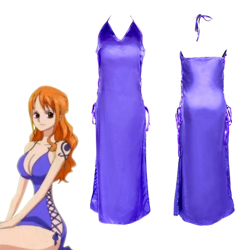 【One Piece】Nami Cosplay Costume Full Set