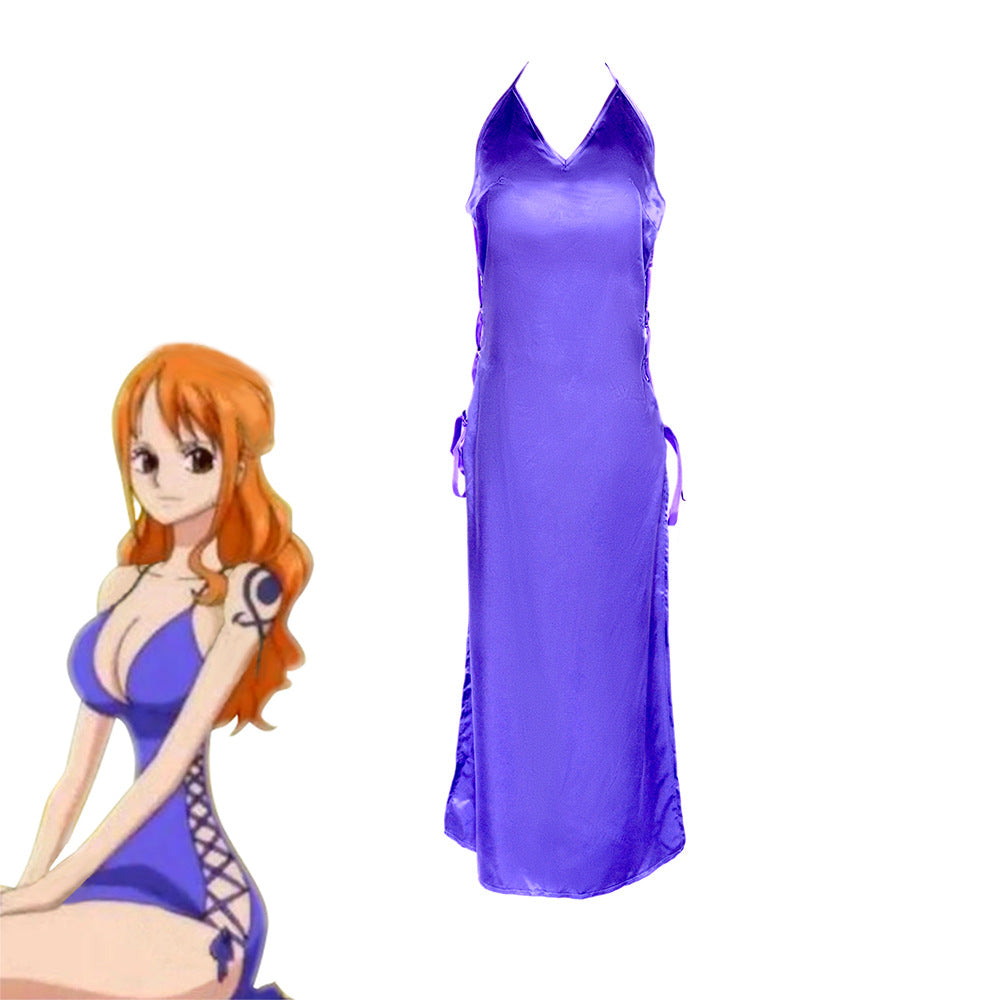 【One Piece】Nami Cosplay Costume Full Set