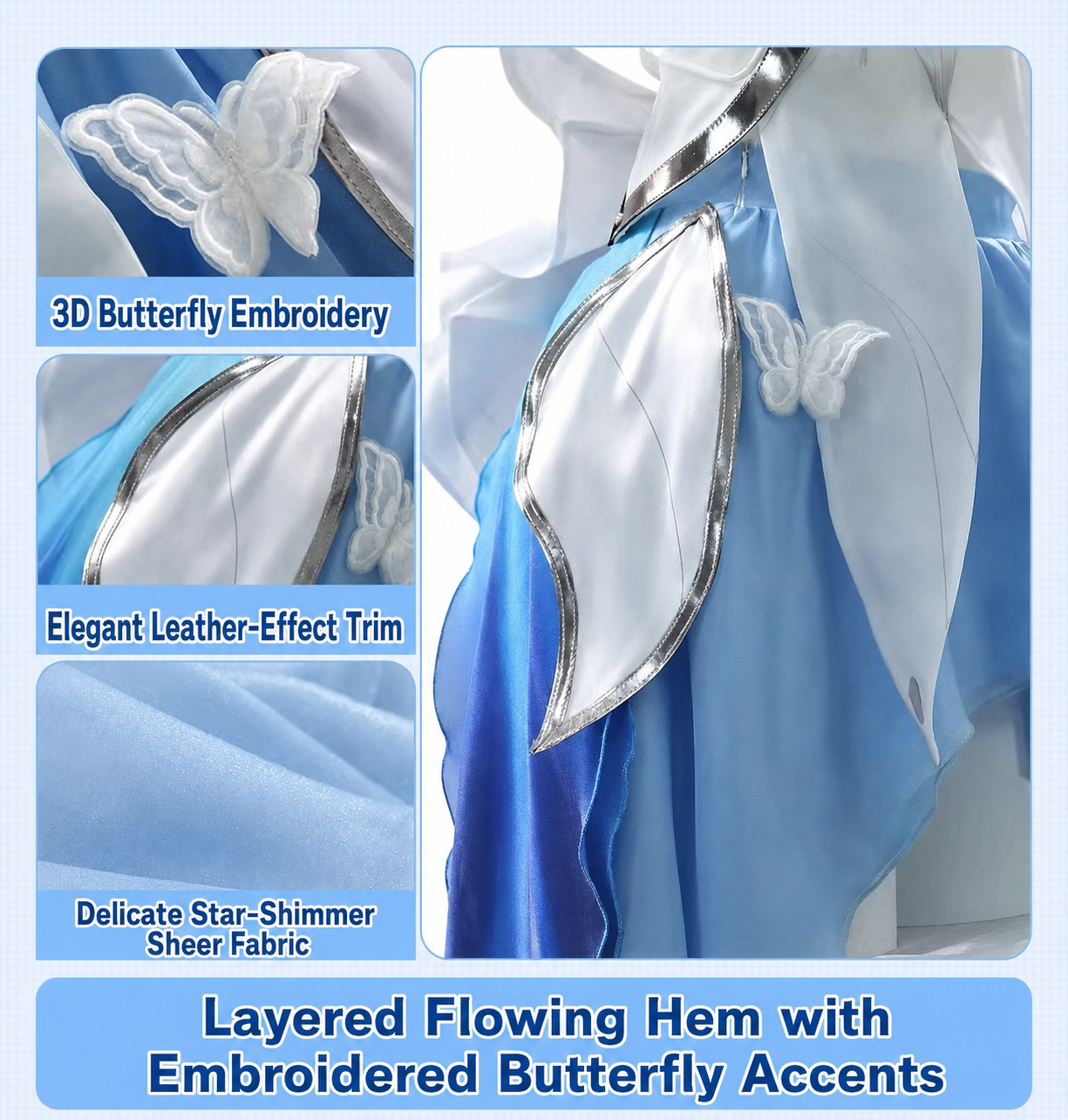 【Wuthering Waves】Shorekeeper Cosplay Costume Full Set