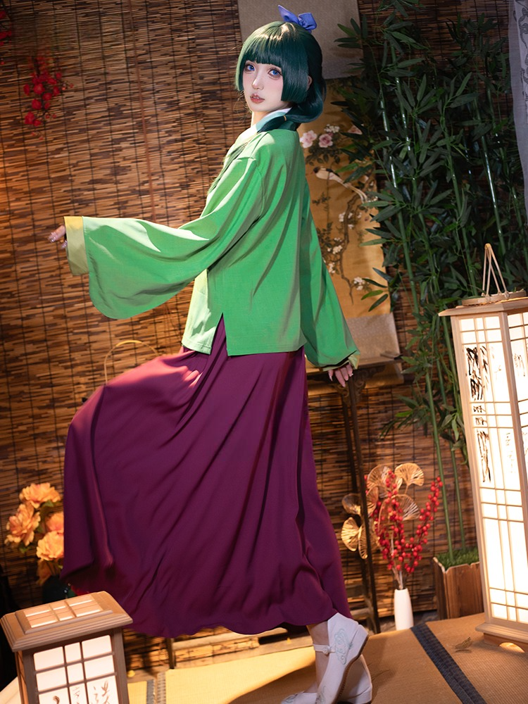 【The Apothecary Diaries】Maomao Cosplay Costume Full Set