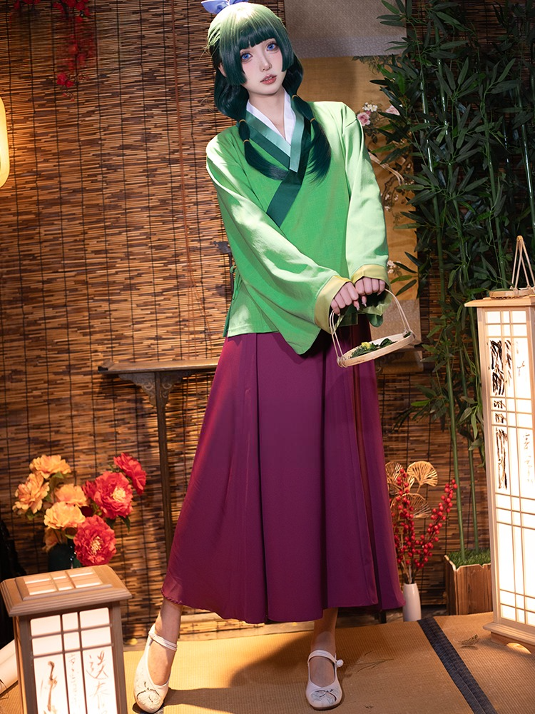 【The Apothecary Diaries】Maomao Cosplay Costume Full Set