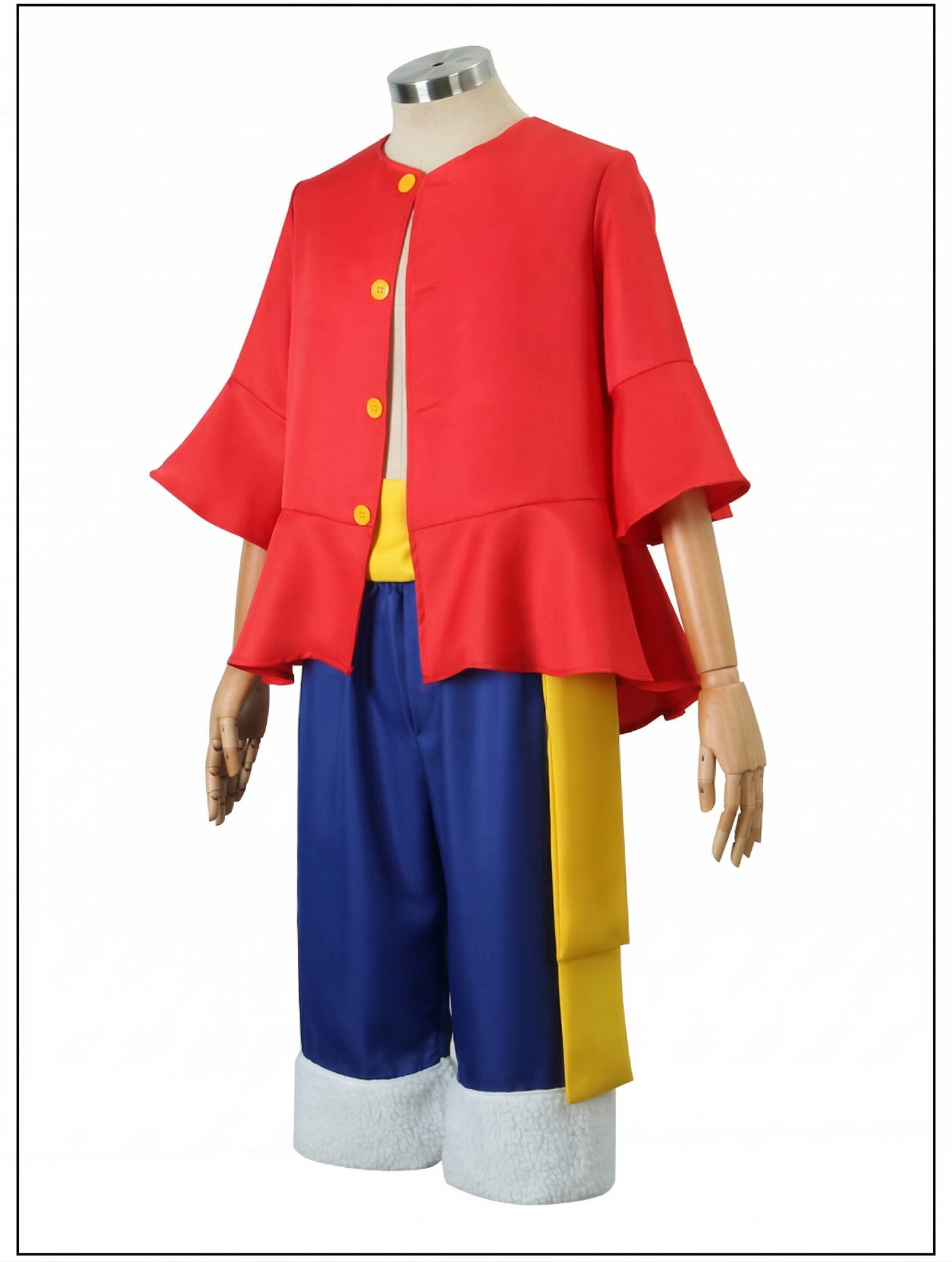 【One Piece】Luffy Cosplay Costume Full Set