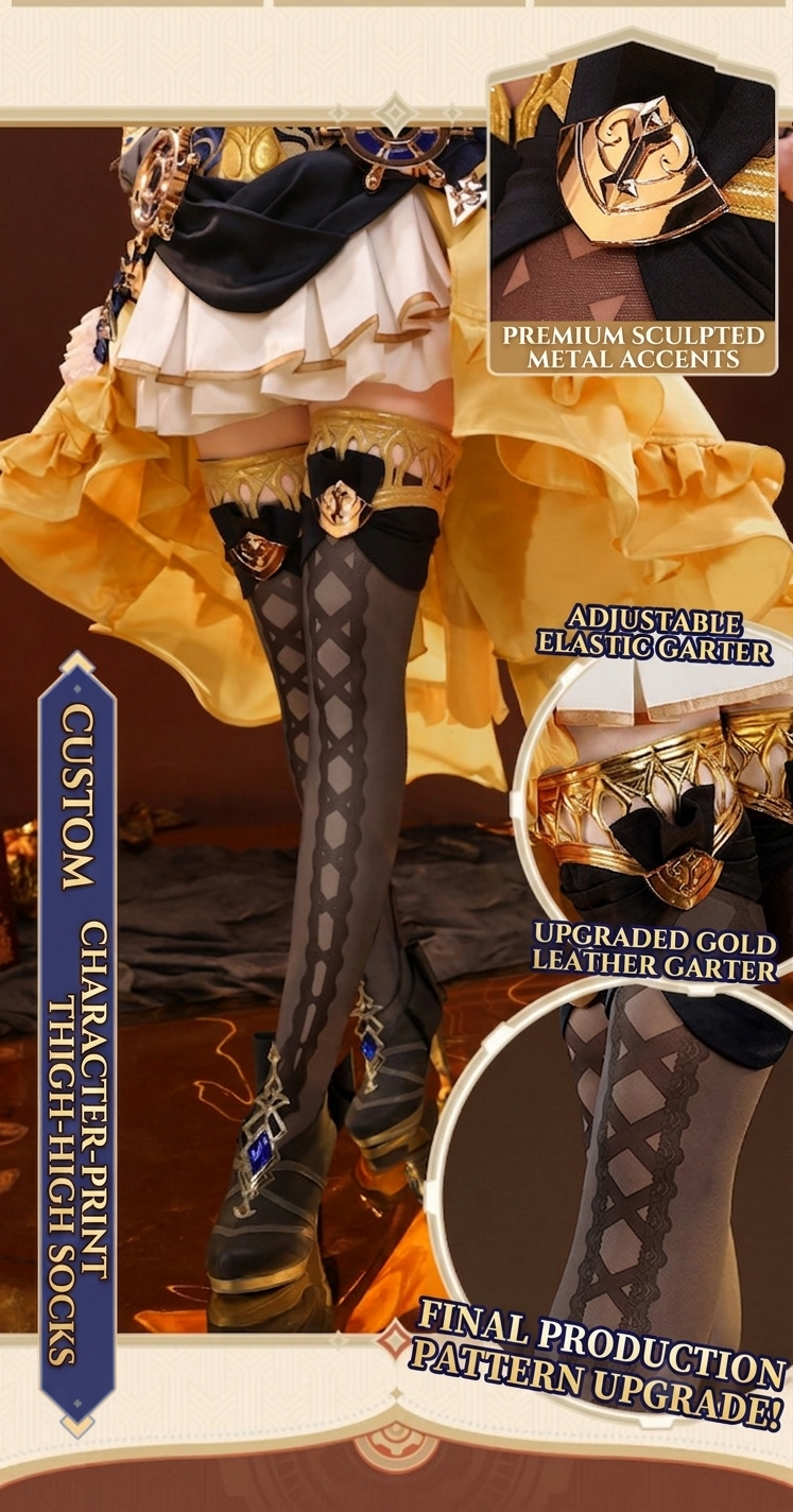 【Genshin Impact】Navia Cosplay Costume Full Set