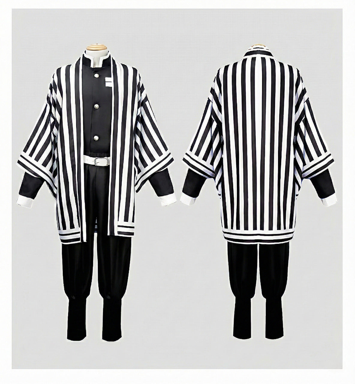 【Kimetsu No Yaiba】Iguro Obanai Cosplay Costume Full Set