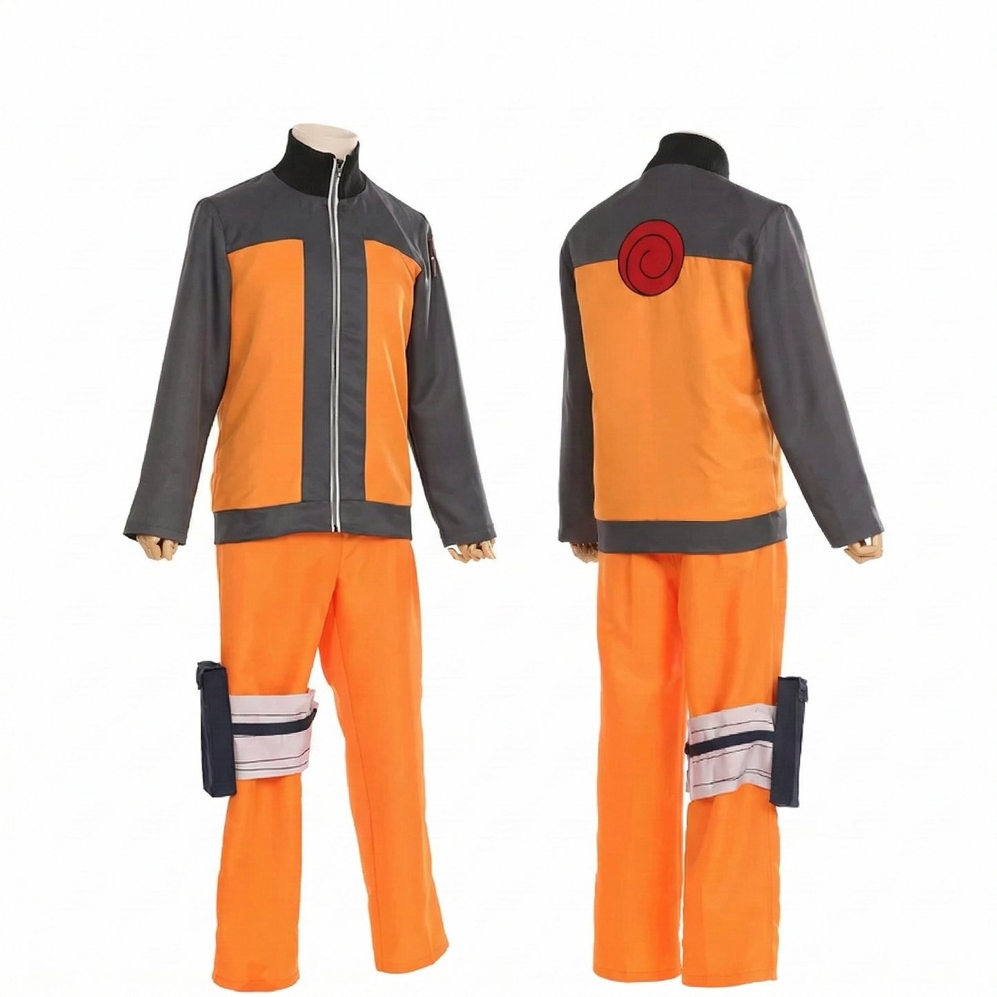 【Naruto】Uzumaki Naruto Shippuden Cosplay Costume Full Set