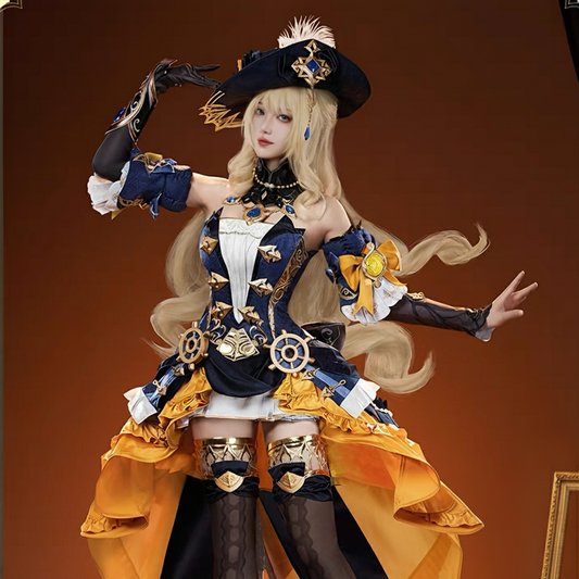 【Genshin Impact】Navia Cosplay Costume Full Set