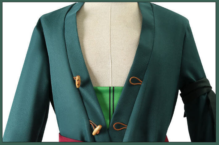 【One Piece】Roronoa Zoro Cosplay Costume Full Set