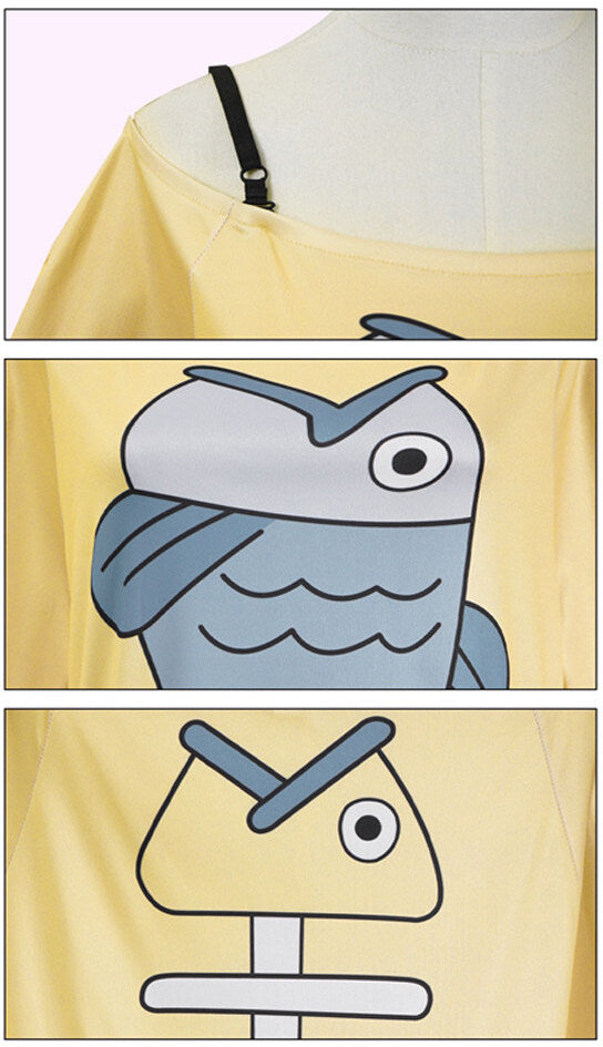 【DAN DA DAN】Momo Ayase Hoodie Cosplay Costume Full Set