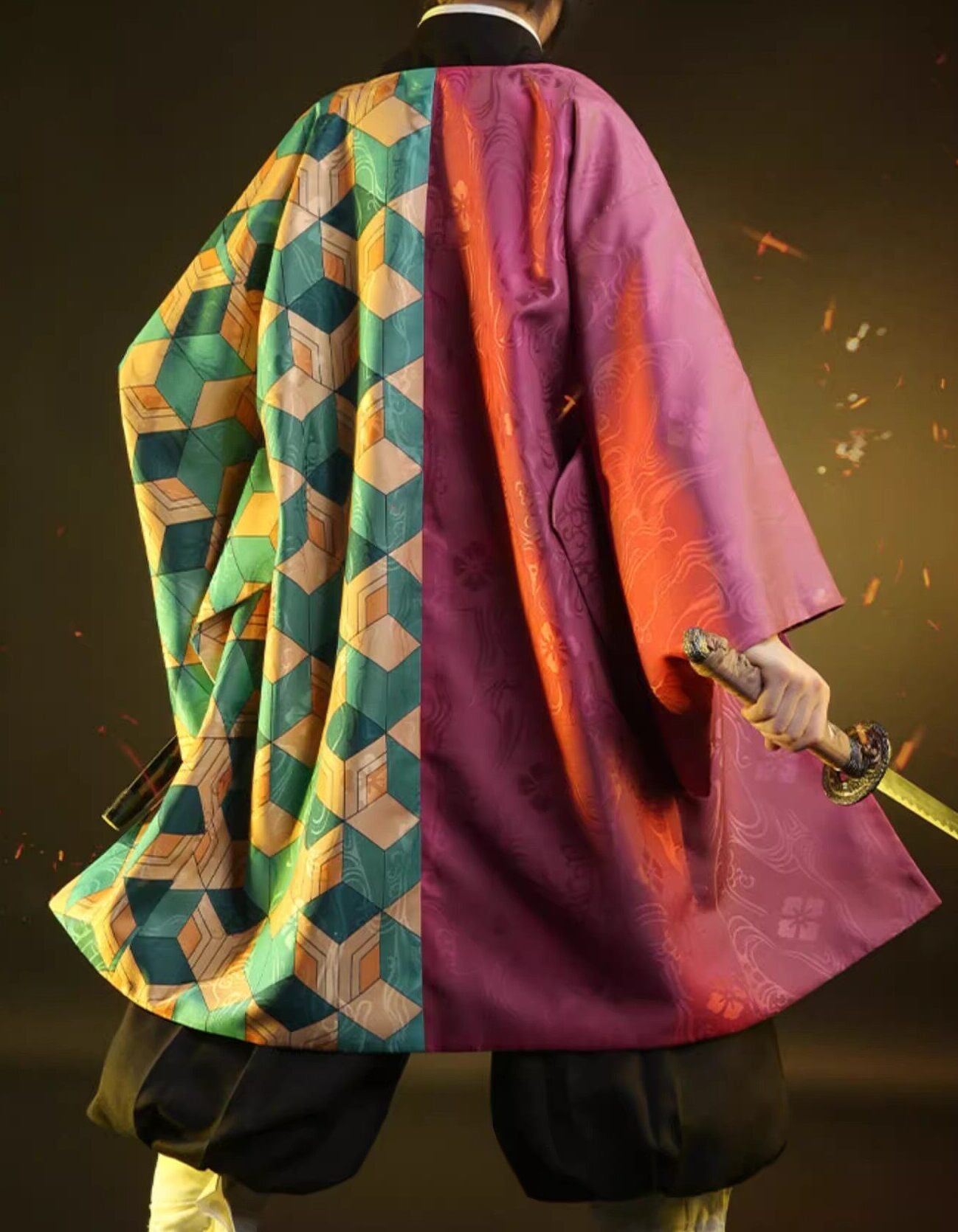 【Kimetsu No Yaiba】Tomioka Giyuu Cosplay Costume Full Set