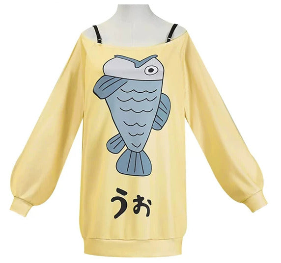 【DAN DA DAN】Momo Ayase Hoodie Cosplay Costume Full Set