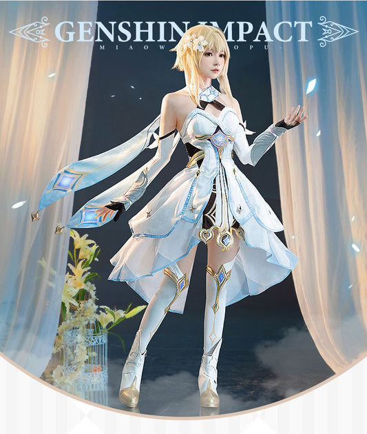 【Genshin Impact】 Lumine Cosplay Costume Full Set