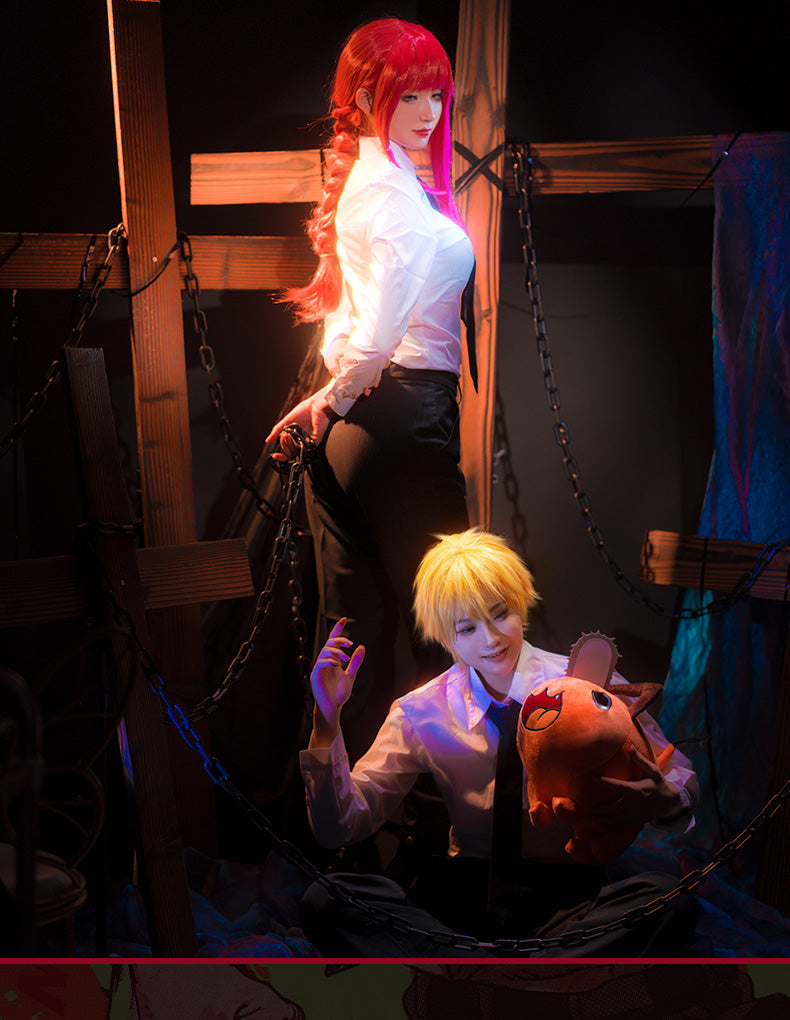【Chainsaw Man】Makima Cosplay Costume Full Set