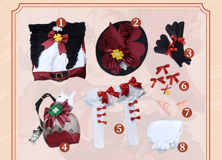 【Genshin Impact】Klee Cosplay Costume Full Set