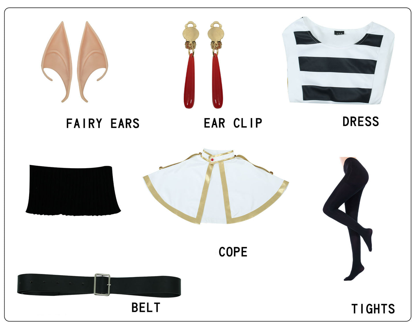 【Frieren】Frieren Cosplay Costume Full Set