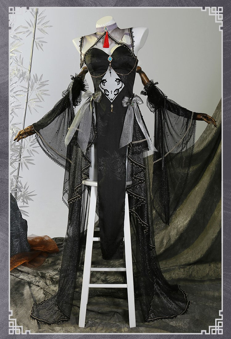 【Genshin Impact】Shenhe Cosplay Costume Full Set
