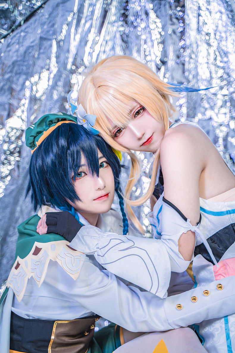 【Genshin Impact】Venti Cosplay Costume Full Set