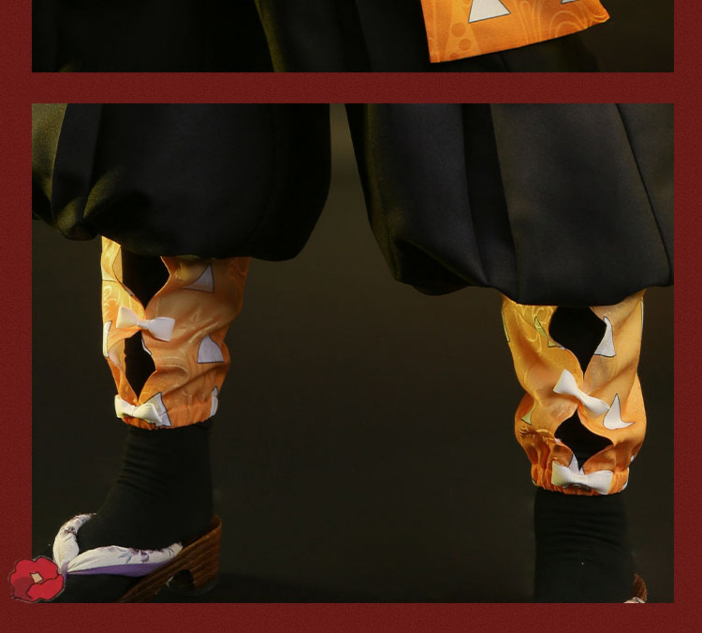 【Kimetsu No Yaiba】Agatsuma Zen'itsu Cosplay Costume Full Set