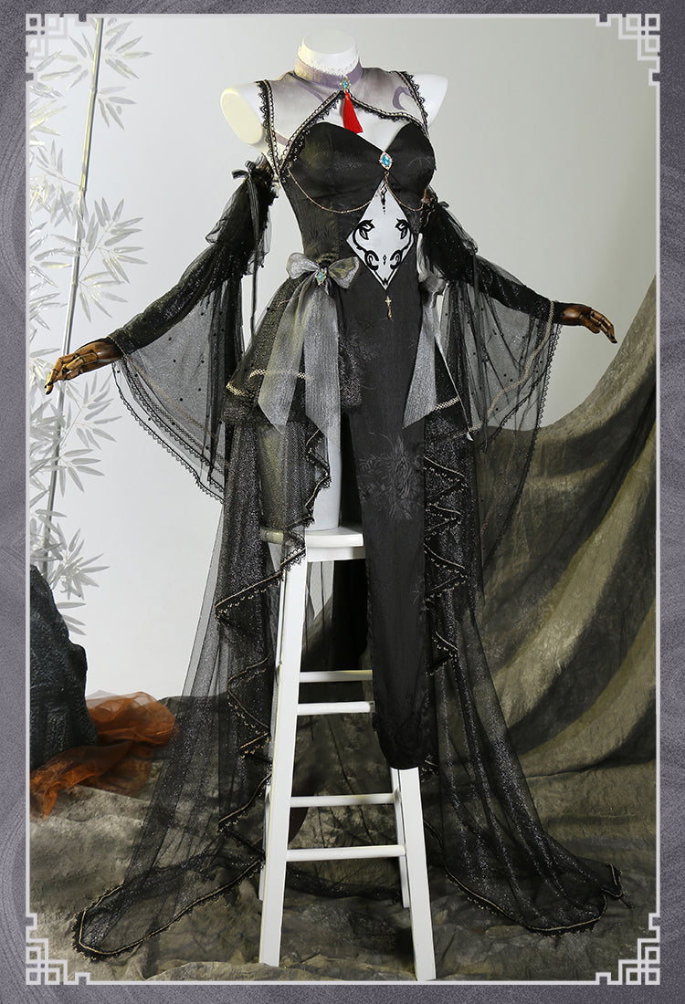 【Genshin Impact】Shenhe Cosplay Costume Full Set