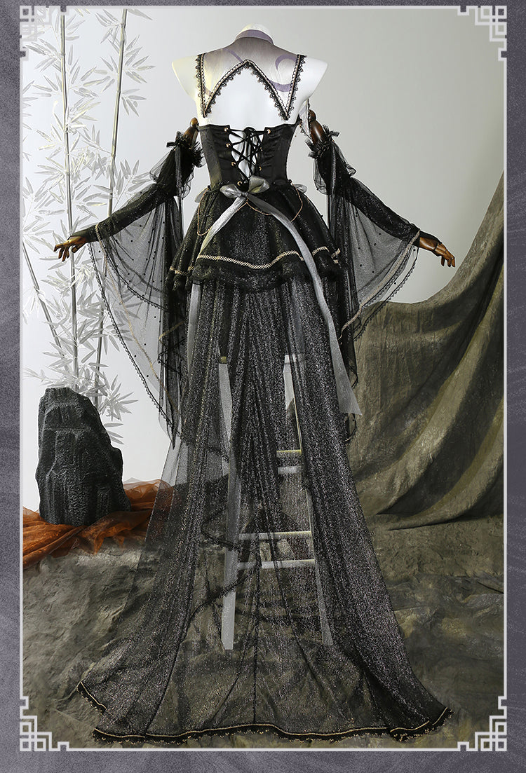 【Genshin Impact】Shenhe Cosplay Costume Full Set