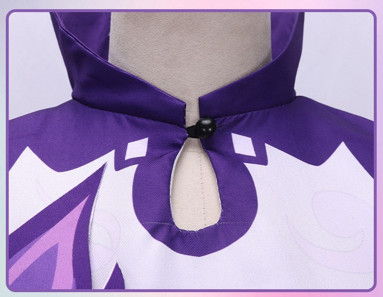 【Genshin Impact】Keqing Cosplay Costume Full Set