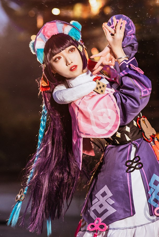 【Genshin Impact】Yun Jin Cosplay Costume Full Set