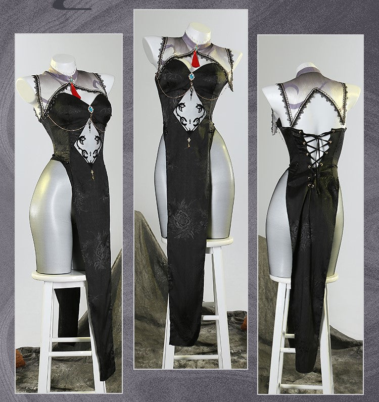 【Genshin Impact】Shenhe Cosplay Costume Full Set