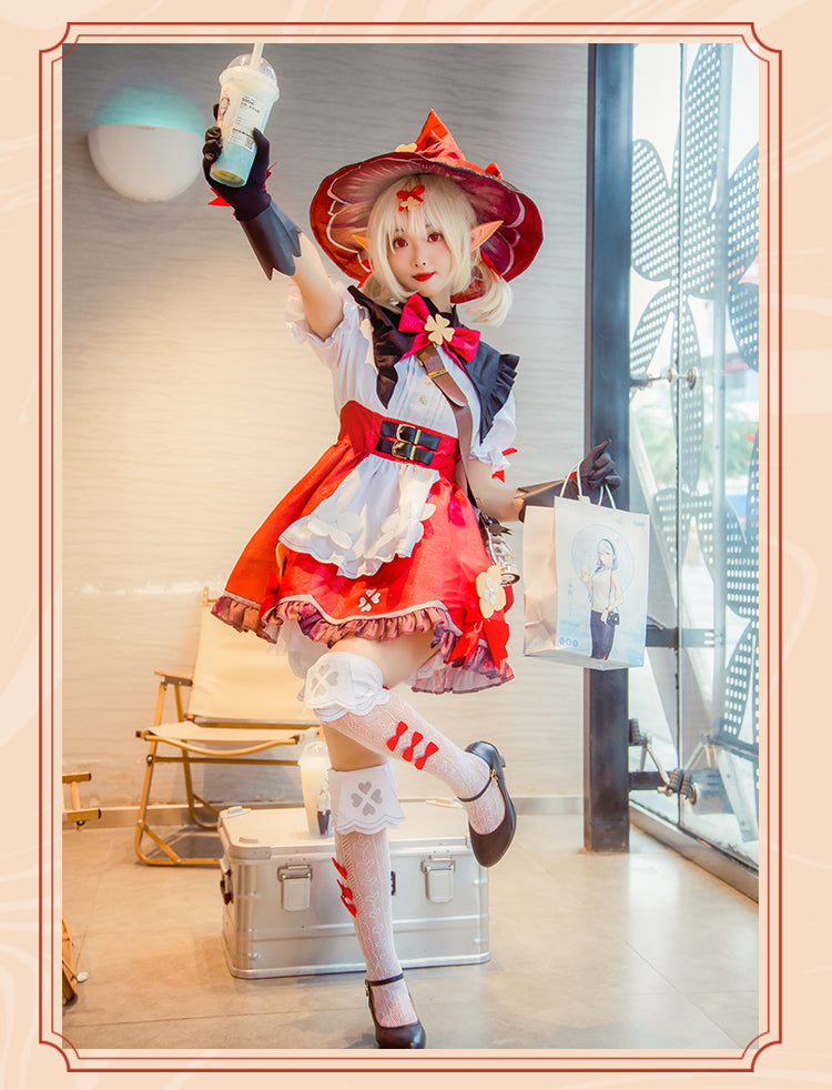 【Genshin Impact】Klee Cosplay Costume Full Set