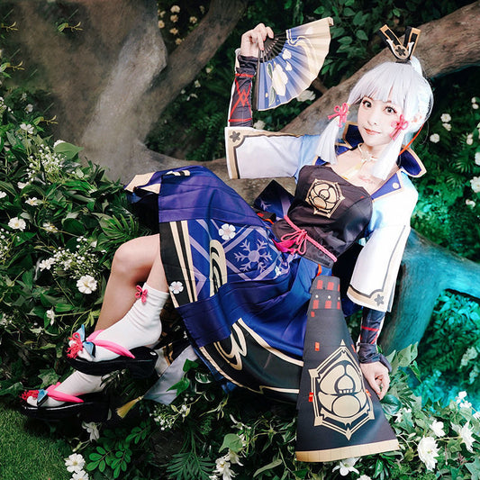 【Genshin Impact】Kamisato Ayaka Cosplay Costume Full Set